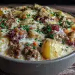 Cozy Fall Sausage Potato Soup - featured image