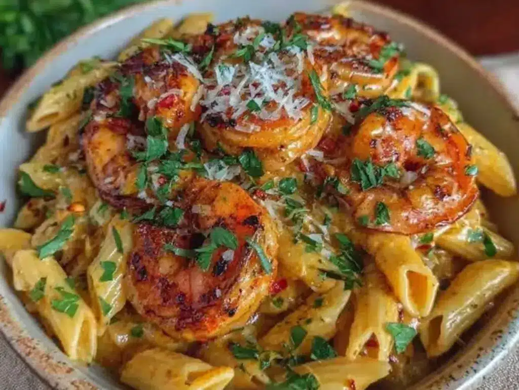 creamy Cajun shrimp pasta - featured image