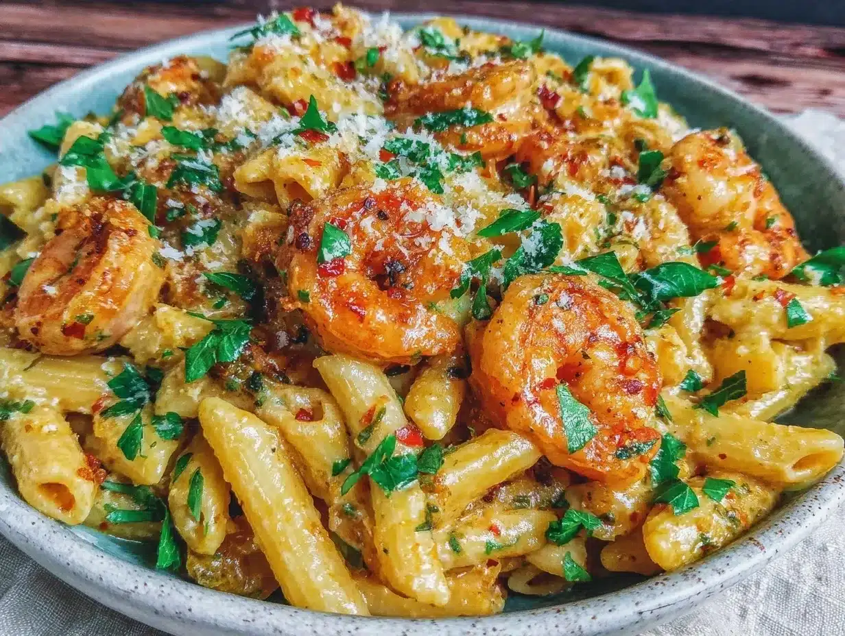 Creamy Cajun Shrimp Pasta: Easy Weeknight Self-Care 4 creamy Cajun shrimp pasta preparation steps