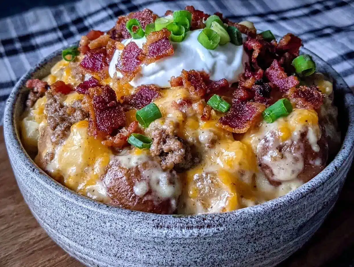 Creamy Cheeseburger Potato Soup: Perfect Fuel 4 creamy cheeseburger potato soup preparation steps