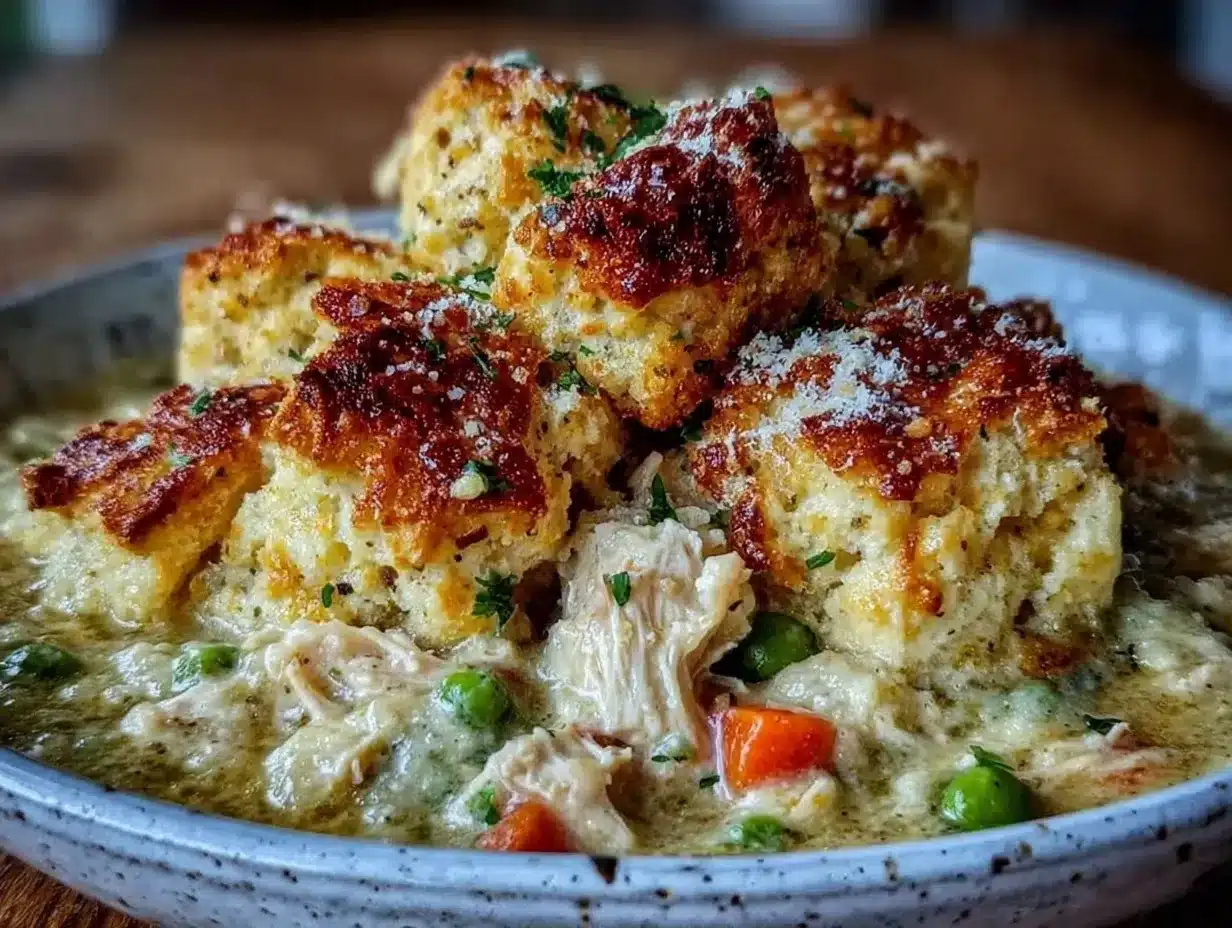Creamy Chicken Pot Pie Soup for One: 10-Minute Easy No Leftovers 4 creamy chicken pot pie soup for one preparation steps
