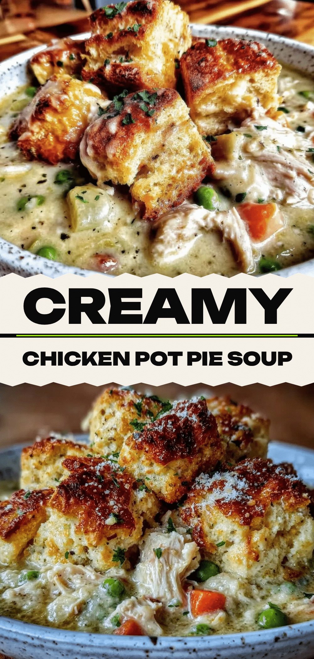 Creamy Chicken Pot Pie Soup for One: 10-Minute Easy No Leftovers 5 creamy chicken pot pie soup for one recipe