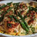 creamy garlic parmesan chicken - featured image