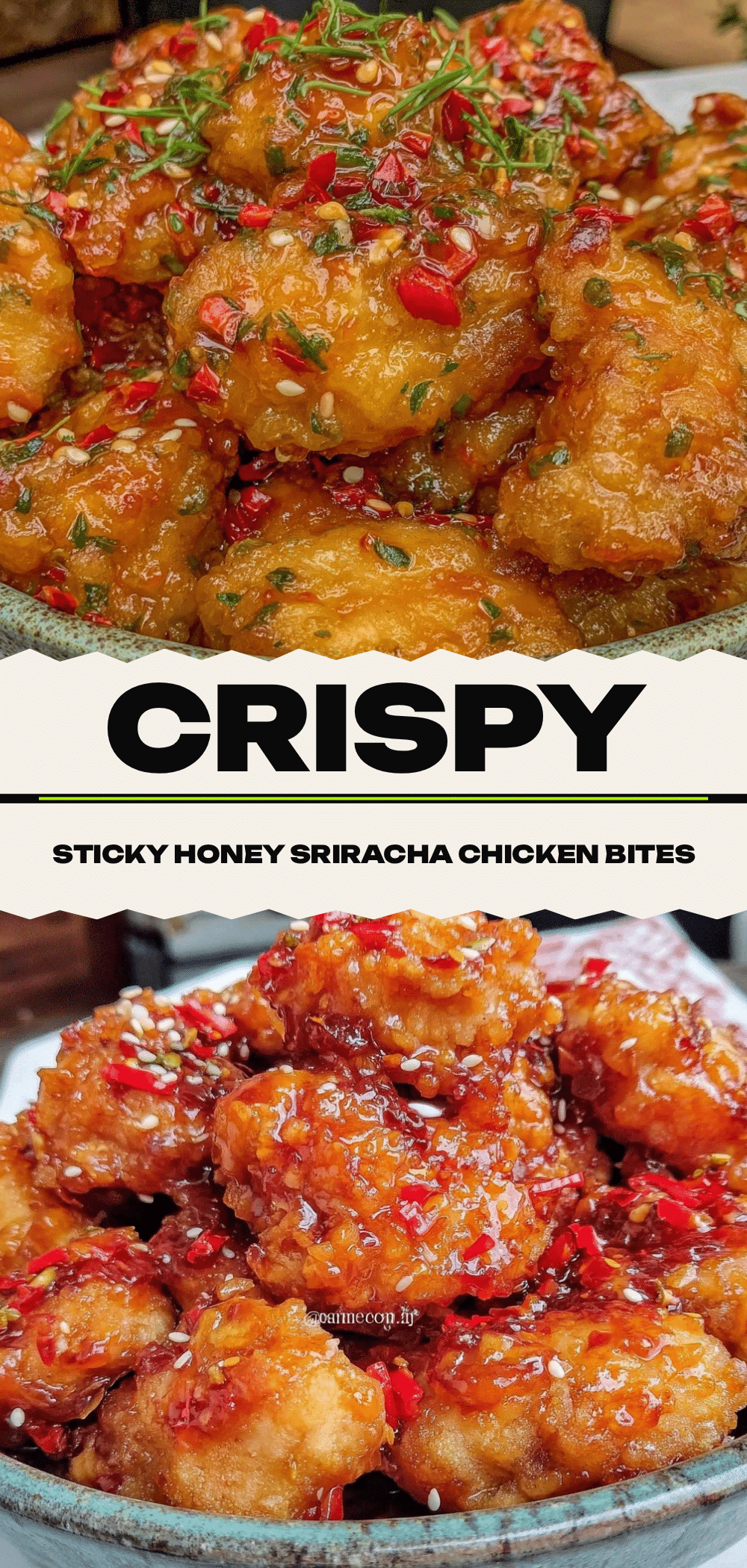 Crispy Honey Sriracha Chicken Bites: 15-Min Party Favorite 5 crispy honey sriracha chicken bites recipe