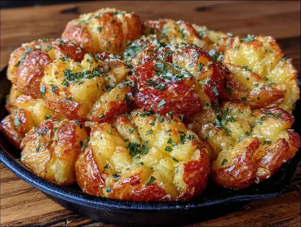 Crispy Smashed Potatoes - featured image
