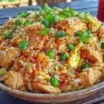 easy chicken fried rice - featured image
