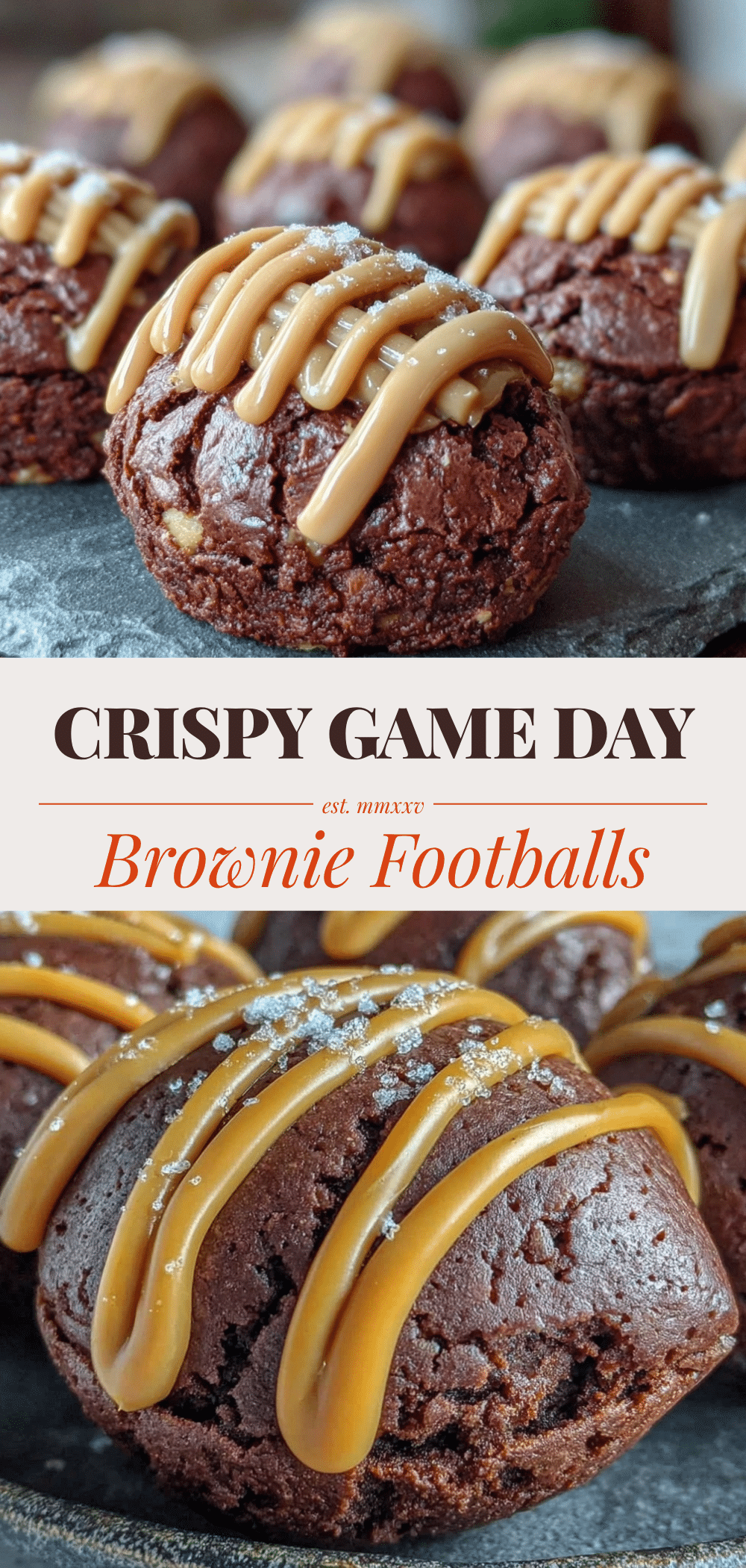 Easy Game Day Brownie Footballs: Make While Its At Its Best 5 Easy Game Day Brownie Footballs recipe