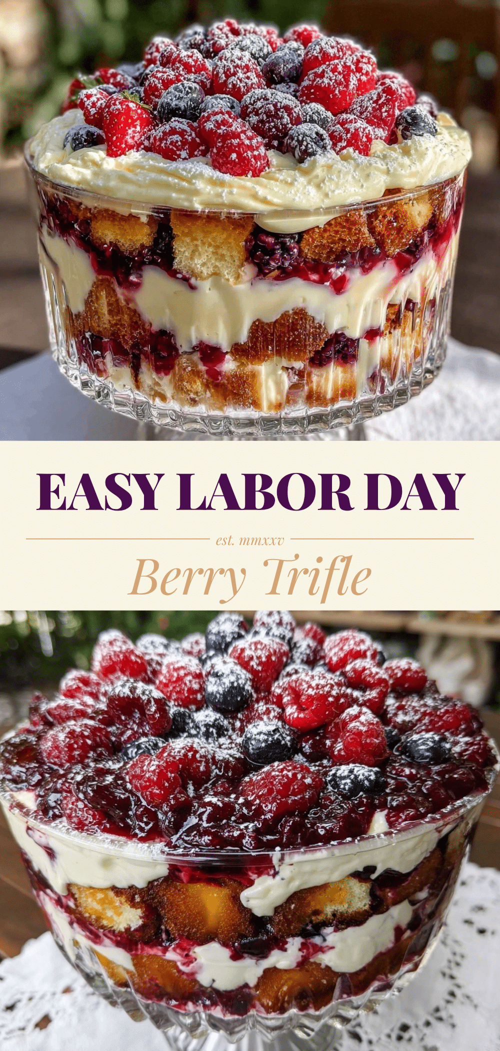 Easy Labor Day Berry Trifle: 5-Step Outdoor Dessert 5 Easy Labor Day Berry Trifle recipe