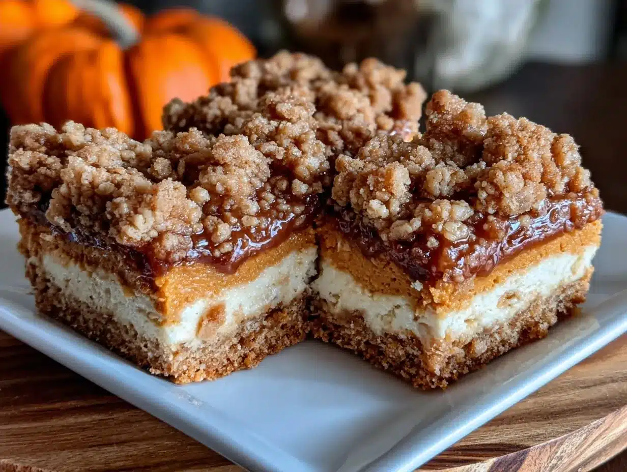 Easy Pumpkin Cheesecake Bars with Streusel: You Really Cant Mess This Up 4 easy pumpkin cheesecake bars with streusel preparation steps