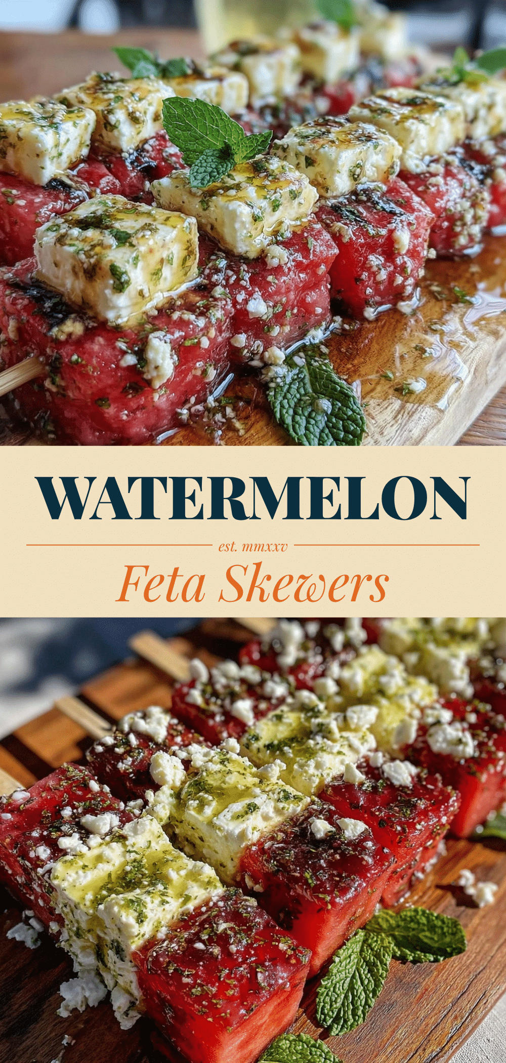 Easy Watermelon Feta Skewers: Best Minimalist Labor Day Snack 5 Easy Watermelon Feta Skewers recipe