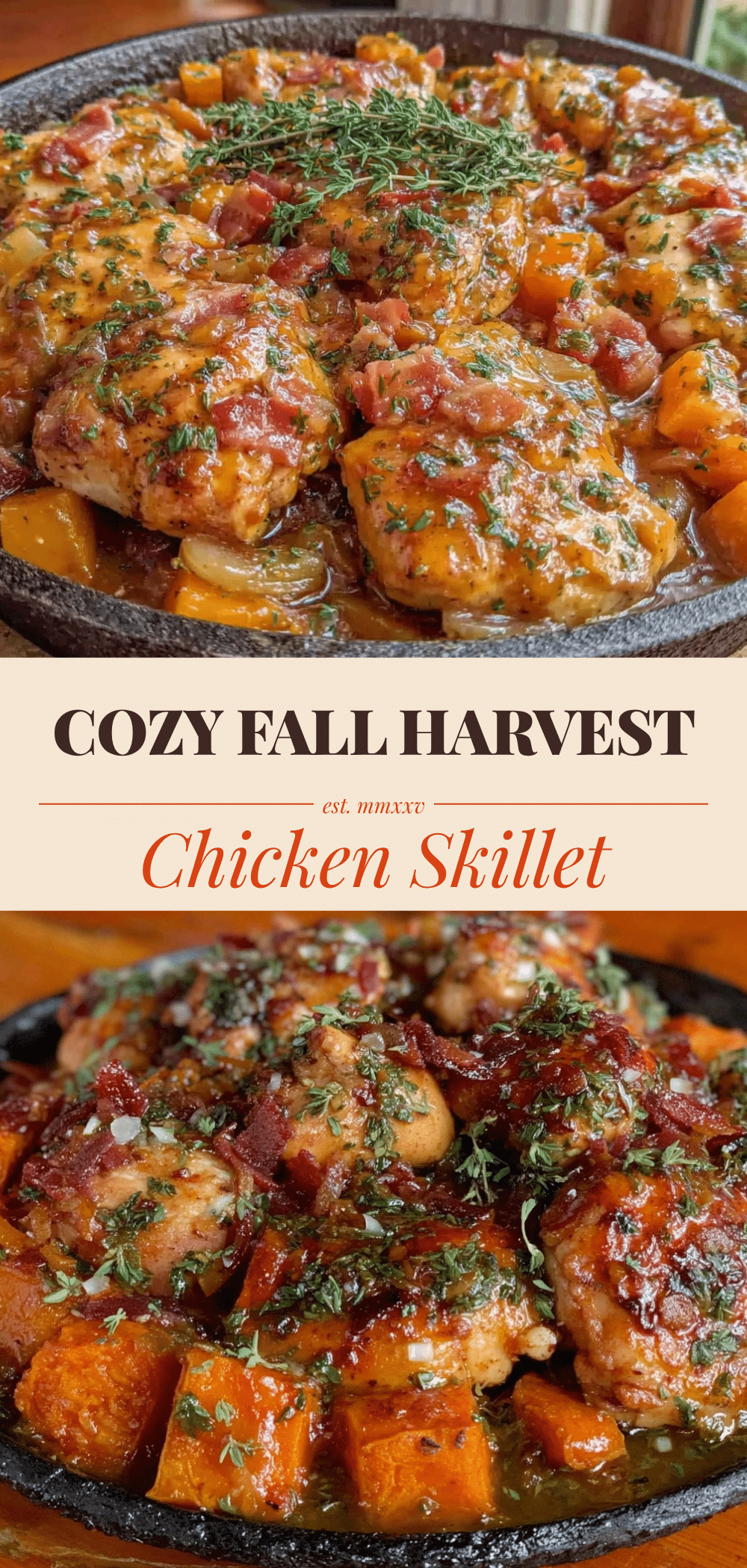 Fall Harvest Chicken Skillet: Easy 5-Ingredient Comfort 5 fall harvest chicken skillet recipe