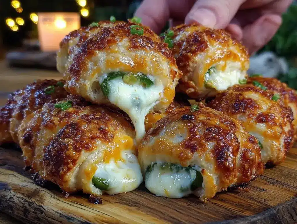 Football Party Jalapeno Popper Pigs in a Blanket - featured image