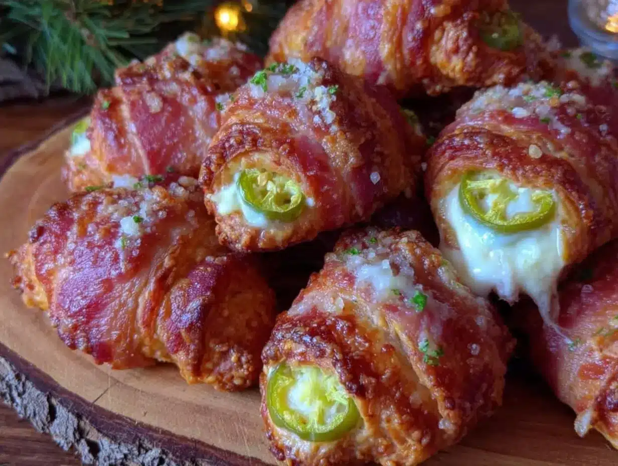 Football Party Jalapeno Popper Pigs in a Blanket 4 Football Party Jalapeno Popper Pigs in a Blanket preparation steps