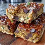 Grandma’s No-Bake Chocolate Chip Granola Bars - featured image