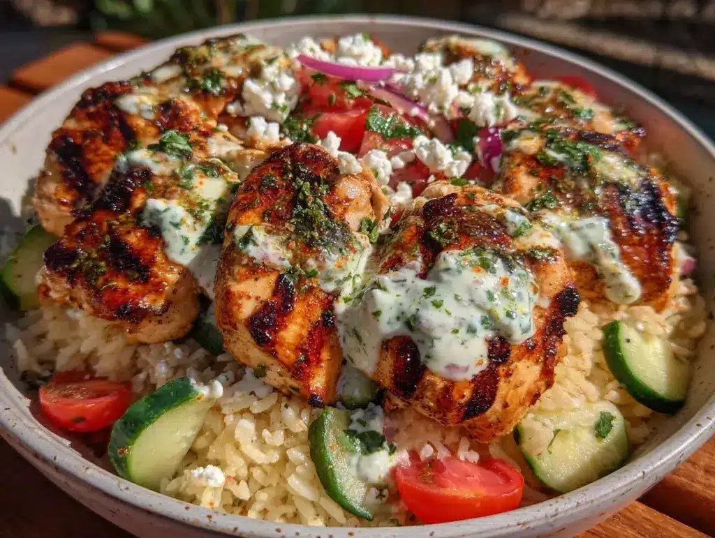 Greek Chicken Bowls Meal Prep - featured image