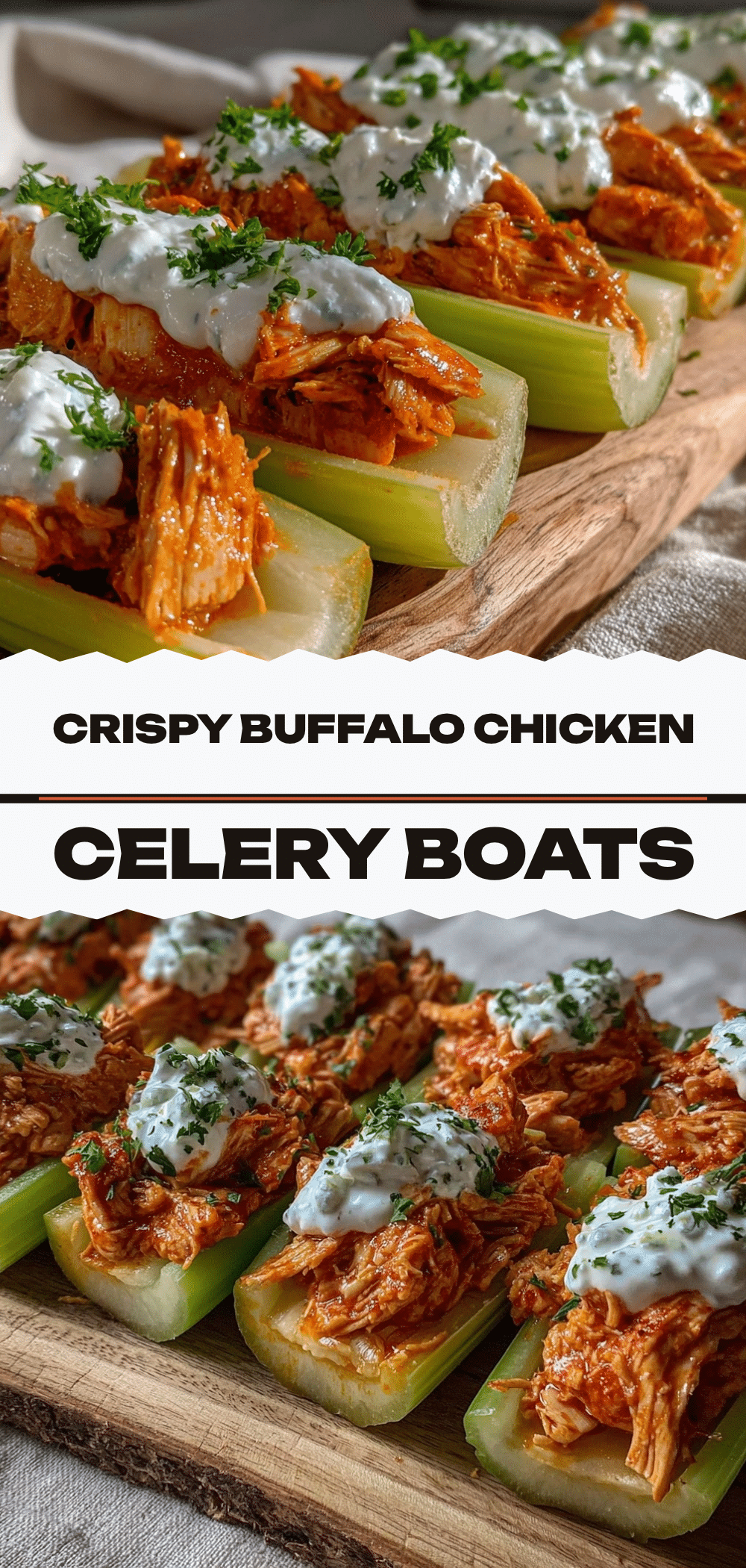 Healthy Game Day Buffalo Chicken Celery Boats: Fuel Your Day 5 Healthy Game Day Buffalo Chicken Celery Boats recipe