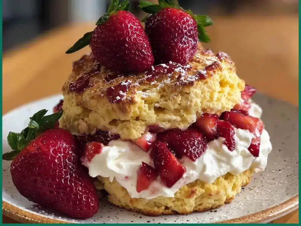 Homemade Strawberry Shortcake - featured image