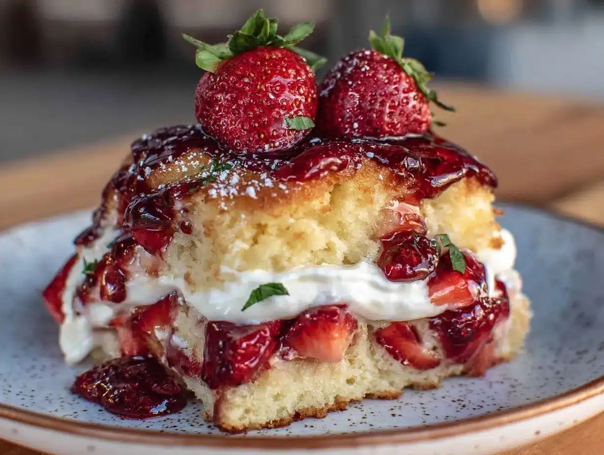 Homemade Strawberry Shortcake: Fuels Your Day 4 Homemade Strawberry Shortcake preparation steps