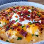 Loaded Baked Potato Soup for Two - featured image