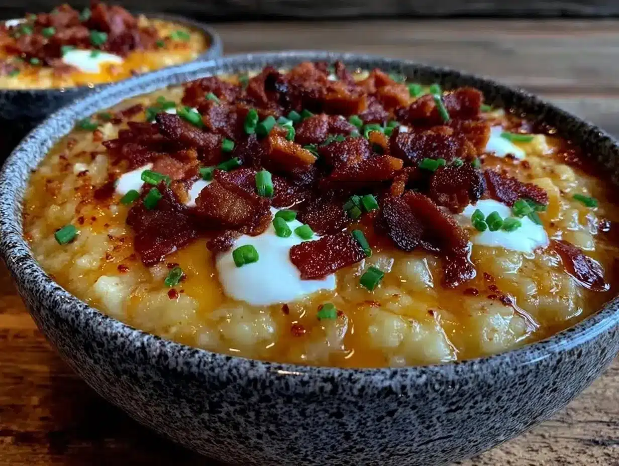 Loaded Baked Potato Soup for Two: No Leftovers 4 Loaded Baked Potato Soup for Two preparation steps