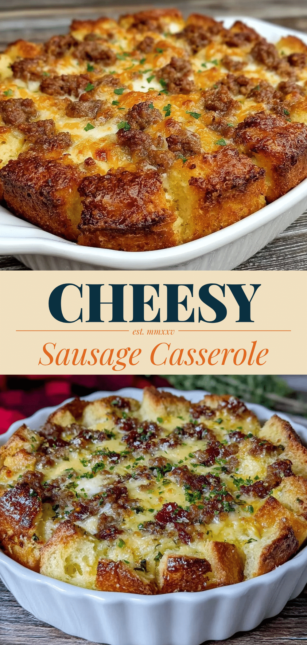Make-Ahead Cheesy Sausage Breakfast Casserole: 3 Easy Tips 5 Make-Ahead Cheesy Sausage Breakfast Casserole recipe