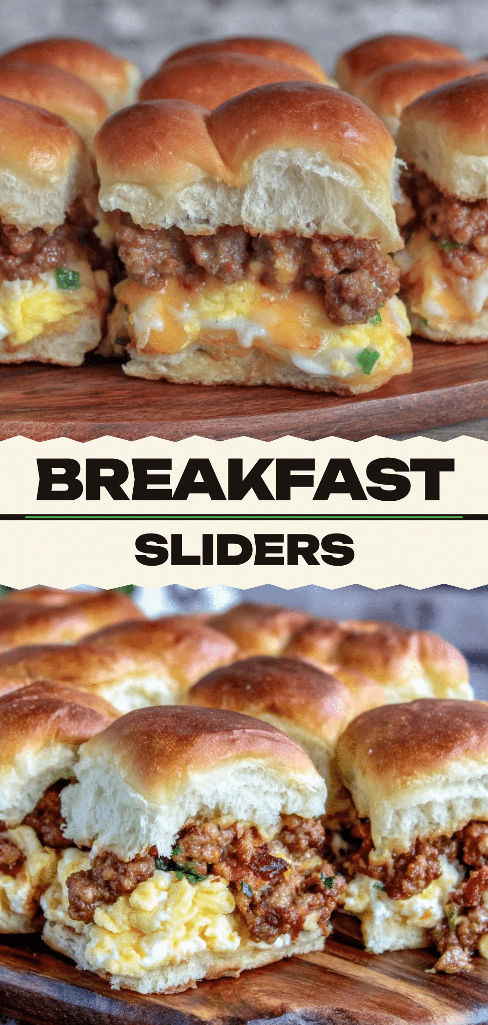 Make Ahead Tailgate Breakfast Sliders: Cheap Crowd Feeder 5 Make Ahead Tailgate Breakfast Sliders recipe