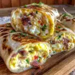 mini breakfast burritos - featured image