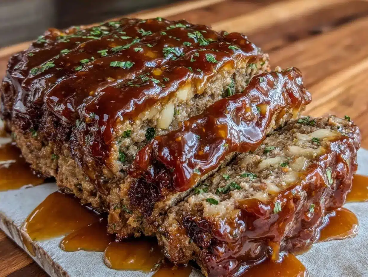 Never-Dry Meatloaf with Brown Sugar Glaze: Easy 4 never dry meatloaf preparation steps