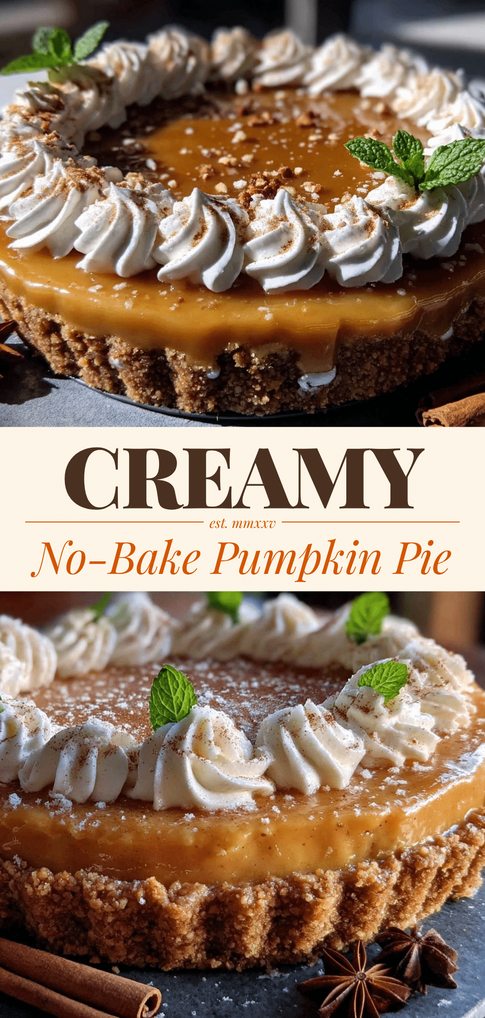 No-Bake Fall Pumpkin Pie: Easy 4-Ingredient Gingersnap Dessert 5 no-bake fall pumpkin pie recipe