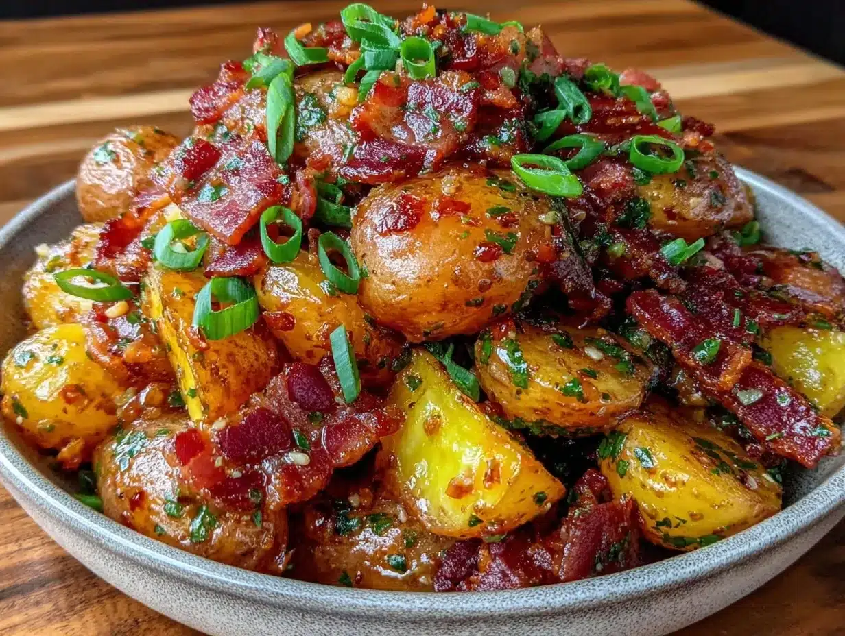 Oktoberfest German Potato Salad Kids Love: 5 Easy Steps Theyll Help With 4 Oktoberfest German Potato Salad preparation steps