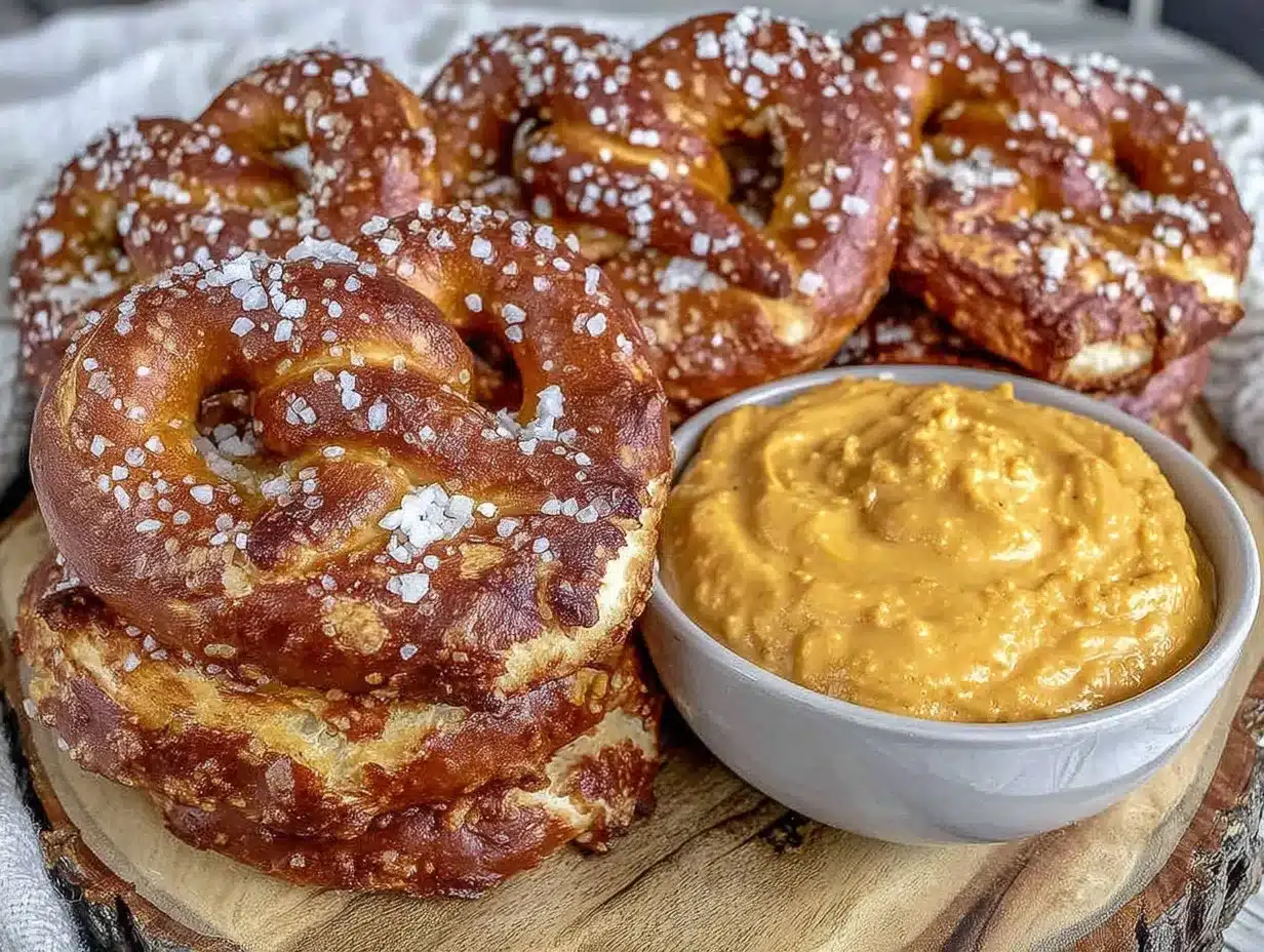Oktoberfest Soft Beer Pretzels: Best German Dip 4 Oktoberfest Soft Beer Pretzels preparation steps