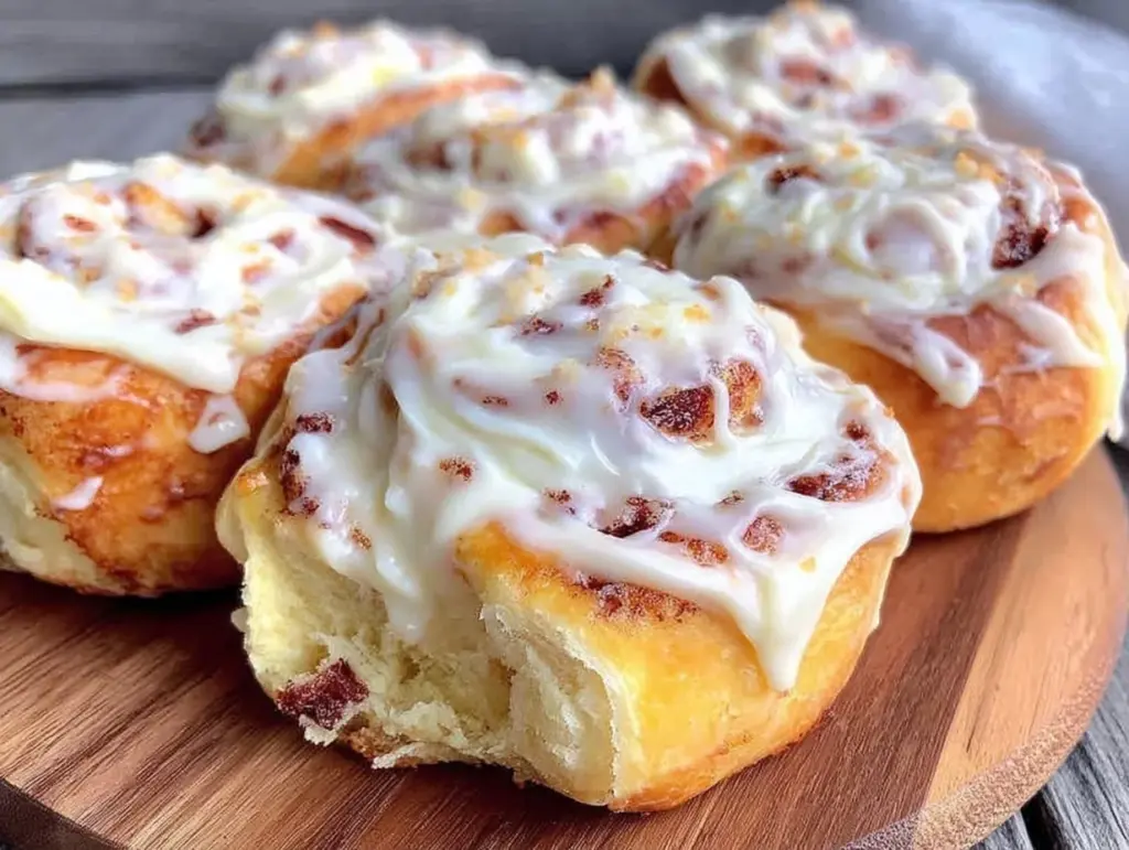 overnight cinnamon rolls - featured image