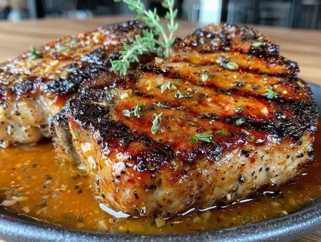 pan-seared pork chops - featured image