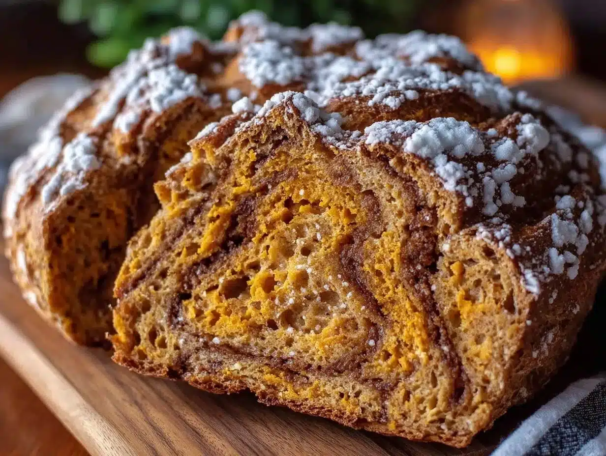 Cozy Pumpkin Sourdough Bread: Best Budget-Family Morning Meal 4 pumpkin sourdough bread preparation steps