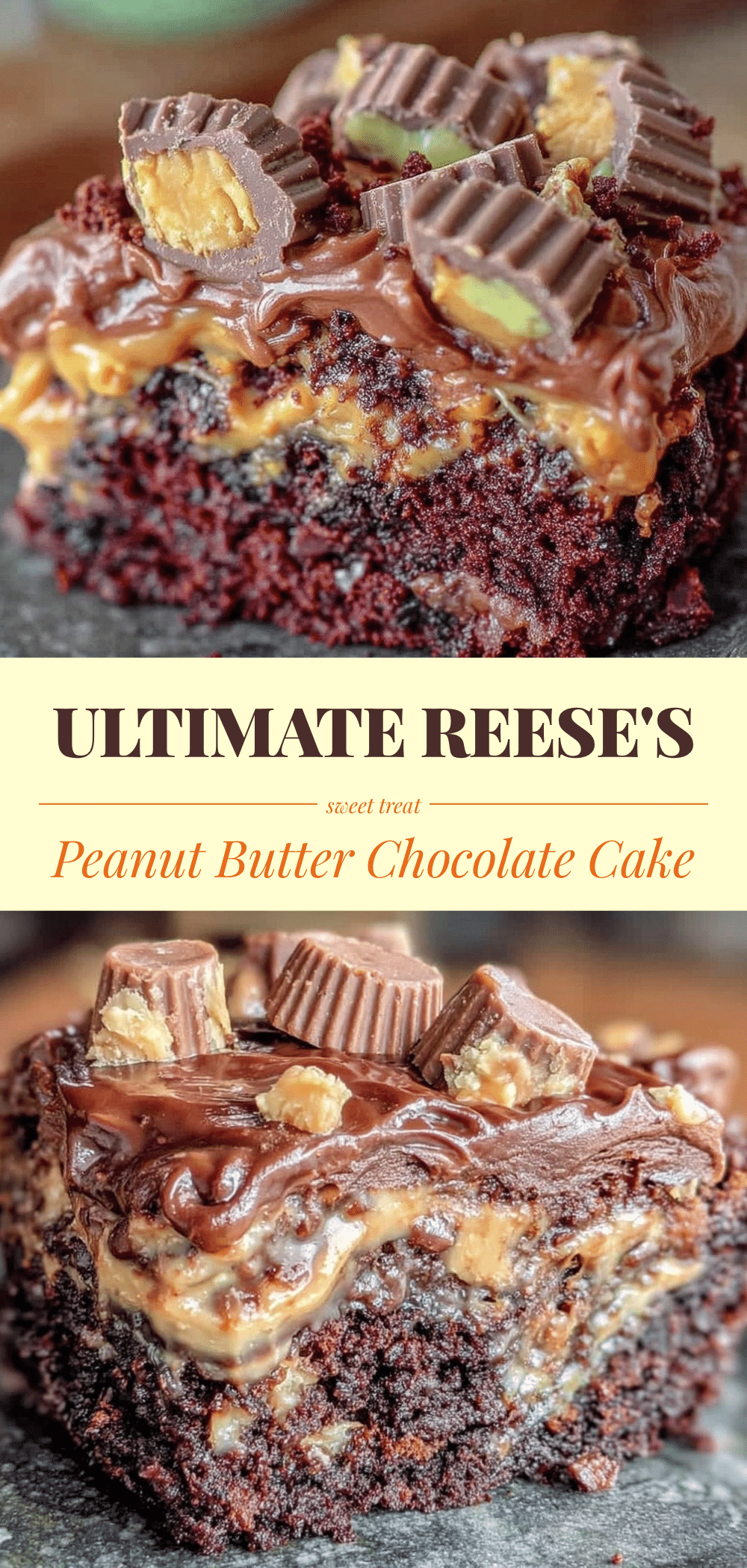 Reeses Peanut Butter Chocolate Cake: Easy GF, Dairy-Free Recipe 5 Reeses Peanut Butter Chocolate Cake recipe