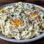 roasted garlic alfredo sauce - featured image