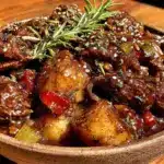 slow cooker beef stew with red wine - featured image
